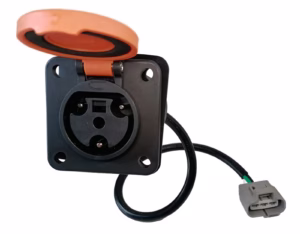 y30 golf cart charger receptacle