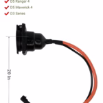 EVolution Golf Cart D3/D5 Models Charger Receptacle